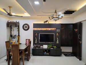 Living Room in 2 BHK Apartment at Saptashree Heights, Dhokali – for Sale