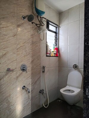 Bathroom in 2 BHK Apartment at Saptashree Heights, Dhokali – for Sale