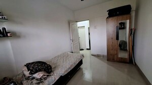 Living Room in 2 BHK Apartment at Cosmos Heritage, Manpada – for Rent