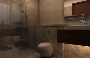 Bathroom in 2 BHK Builder Floor at Sector 22 – for Rent