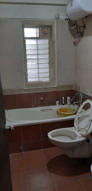 Bathroom in 2 BHK Apartment at Lodha Paradise, Majiwada – for Rent