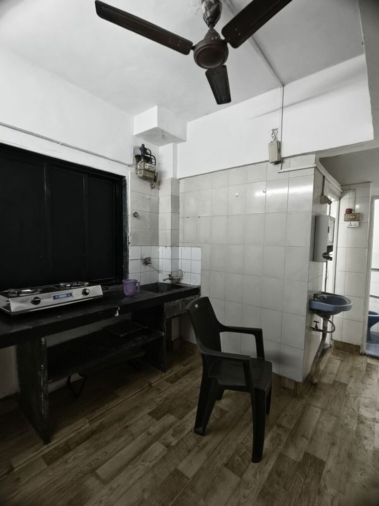 Kitchen, navbharat-sahyog-chs 1 RK 350 Sq.Ft. Apartment In Goregaon East Mumbai 10517210