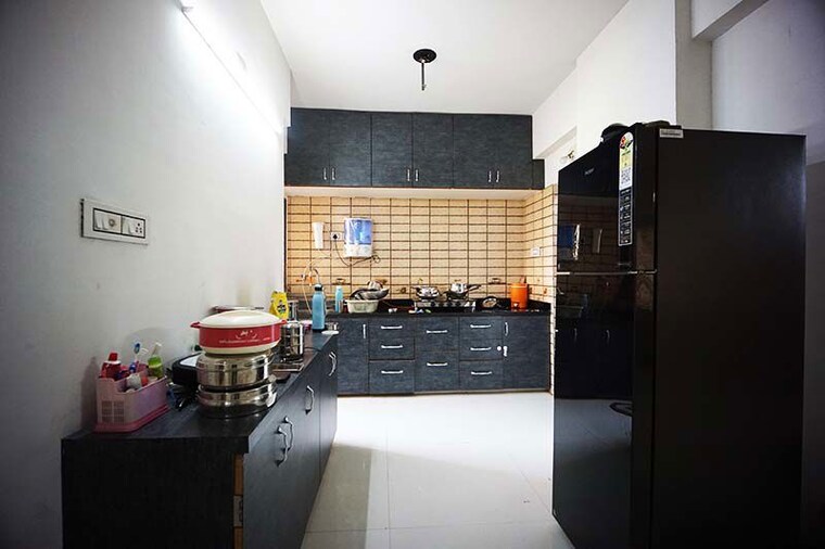 Kitchen, vastral 3 Bedroom 1305 Sq.Ft. Apartment In Vastral Ahmedabad 10517236