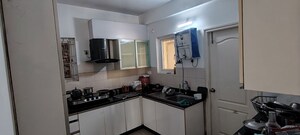Kitchen in  Apartment at Aparna Sarovar, Nallagandla – for Rent
