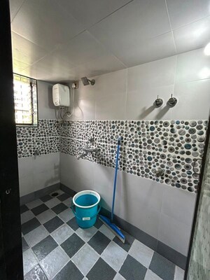 Bathroom in 1 RK Apartment at Maruti Smruti, Dombivli West – for Rent