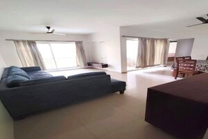 Living Room in 3 BHK Apartment at Global Precioso Apartment, Kharadi – for Rent