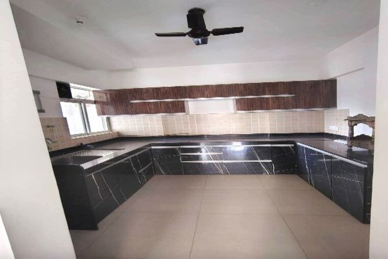 Kitchen, global-precioso-apartment 3 Bedroom 1890 Sq.Ft. Apartment In Kharadi Pune 10517316
