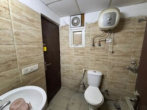 Bathroom in 2 BHK Apartment at Ajnara Le Garden, Sector 16b Greater Noida – for Rent