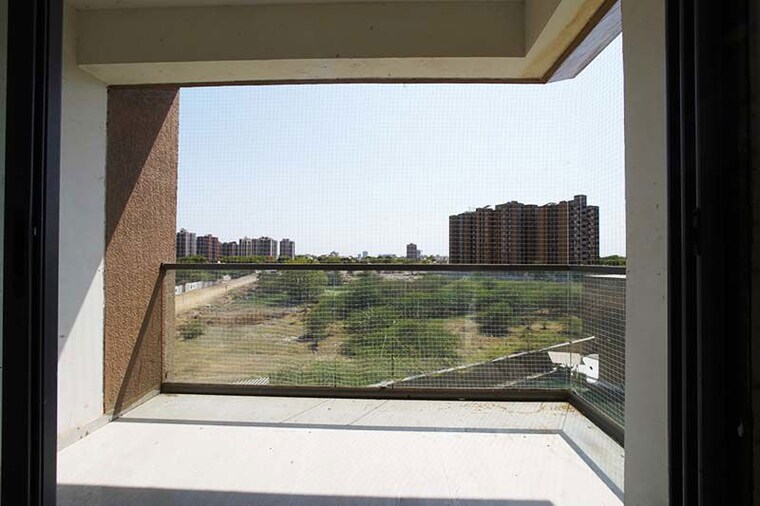 Balcony, bhadaj 3 Bedroom 1800 Sq.Ft. Apartment In Bhadaj Ahmedabad 10517362