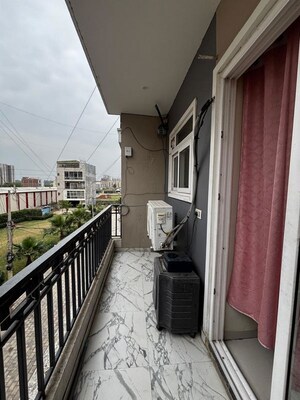 Balcony in 3 BHK Apartment at Patiala Road – for Rent