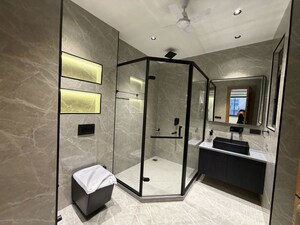Bathroom in 2 BHK Builder Floor at Sector 21 – for Rent
