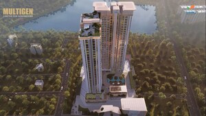 3 BHK Apartment – Exterior View View at Thanisandra - for Sale