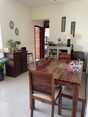 Bedroom in 2 BHK Apartment at Romell Aether, Goregaon East – for Rent