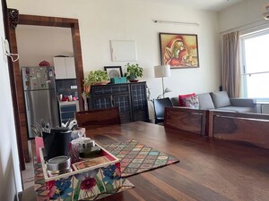 Living Room in 2 BHK Apartment at Romell Aether, Goregaon East – for Rent