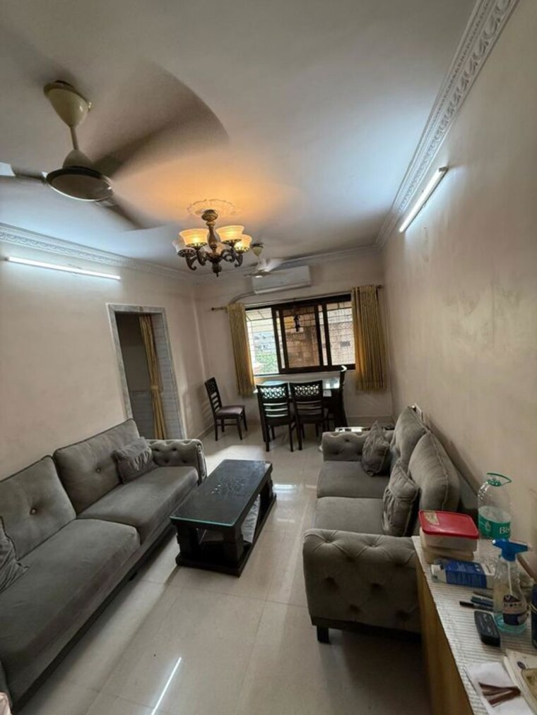 Living Room, puraniks-kanchanpushp-complex 2 Bedroom 600 Sq.Ft. Apartment In Kavesar Thane 10517414