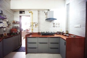 Kitchen in 3 BHK Apartment at Gurukul – for Sale