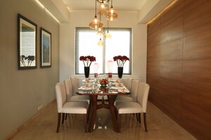 Dining area in 2 BHK Builder Floor at Sector 22 – for Rent