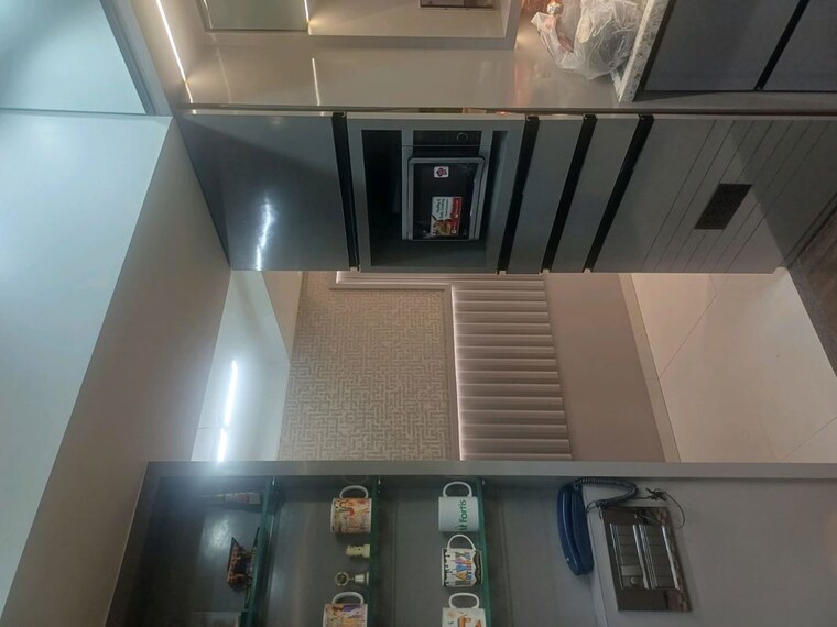 Kitchen, rosa-bella 2 Bedroom 700 Sq.Ft. Apartment In Ghodbunder Road Thane 10517436