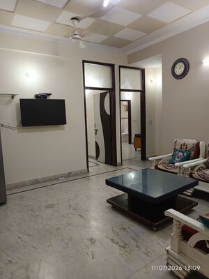 Living Room in 3 BHK Builder Floor at Vasundhara Sector 3 – for Sale