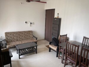 Living Room in 2 BHK Apartment at Runwal Eirene, Balkum Pada – for Rent