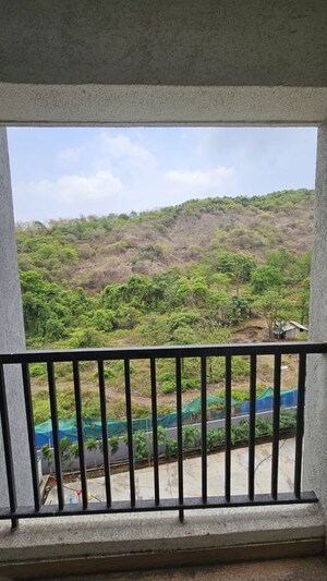 Balcony in 2 BHK Apartment at JVM Veda, Kasarvadavali – for Rent