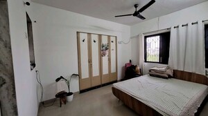Bedroom in 2 BHK Apartment at Gala Lifestyle Pride Residency, Kasarvadavali – for Rent