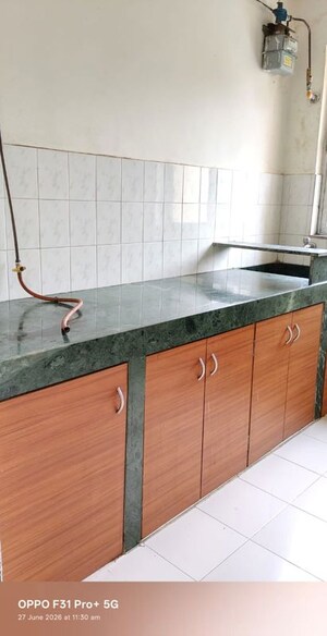 Bathroom in 1 BHK Apartment at Metropolis Bayside, Kasarvadavali – for Rent