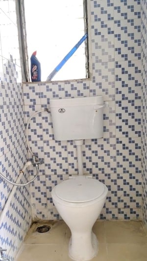 Bathroom in 1 BHK Apartment at Metropolis Bayside, Kasarvadavali – for Rent