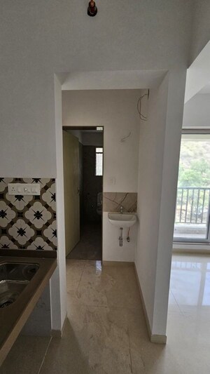 Kitchen in 1 BHK Apartment at Anant Metropolis Insignia Towers, Kasarvadavali – for Rent
