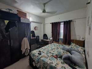 Bedroom in 1 BHK Apartment at Magarpatta City Heliconia, Hadapsar – for Rent