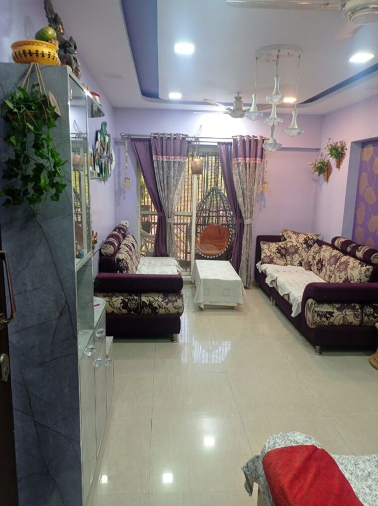 Living Room, gold-croft-chsl 1 Bedroom 400 Sq.Ft. Apartment In Ghodbunder Road Thane 10517531