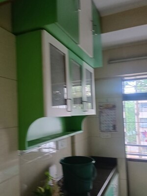 Kitchen in 1 BHK Apartment at Shree Gayatri Ganesh Apartment, Borivali West – for Rent