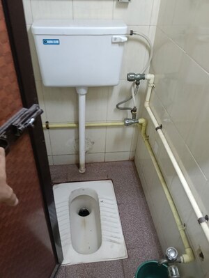 Bathroom in 1 BHK Apartment at Shree Gayatri Ganesh Apartment, Borivali West – for Rent