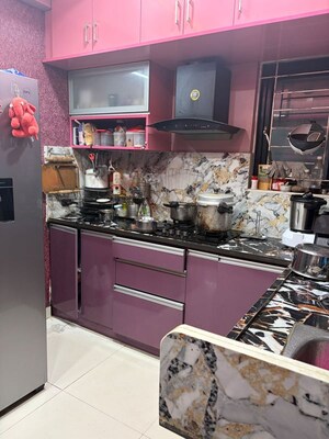 Kitchen in  Apartment at Cybercity Rainbow Vistas, Hi Tech City – for Rent