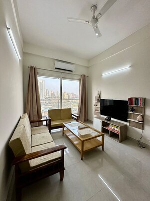 Living Room in 2 BHK Apartment at Baani City Center, Sector 63 – for Rent