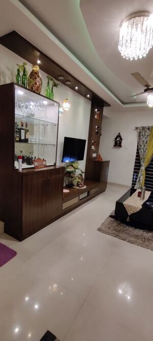 Living Room in 4 BHK Villa at Woodshire Emerson Park, Bidare Agraha – for Sale