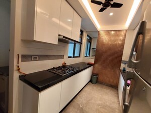 Kitchen in 3 BHK Apartment at Lodha Trump Tower, Worli – for Rent