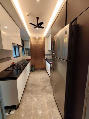 Building Lobby in 3 BHK Apartment at Lodha Trump Tower, Worli – for Rent