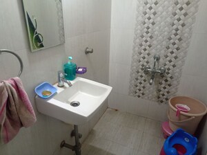 Bathroom in 2 BHK Apartment at New Brahmand Phase 7 CHS, Brahmand – for Rent