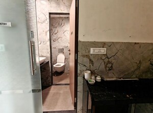 Bathroom in  Office Space at One Lodha Place, Lower Parel – for Rent