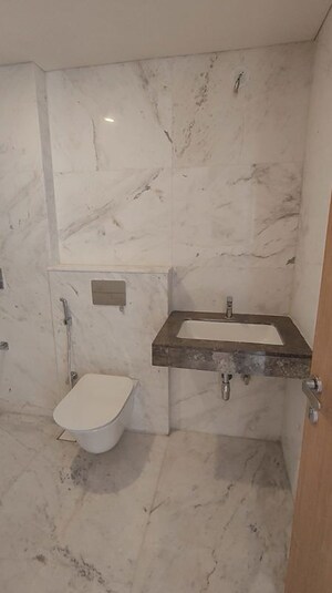 Bathroom in 5 BHK Apartment at Lodha Bellagio, Powai – for Rent