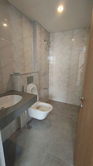 Bathroom in 5 BHK Apartment at Lodha Bellagio, Powai – for Rent