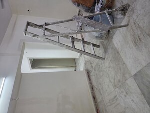 Staircase in 1 BHK Apartment at Flower Valley Complex, Khopat – for Rent