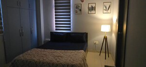 Staircase in 3 BHK Apartment at Samiah Melrose Avenue, Vrindavan Yojna – for Rent
