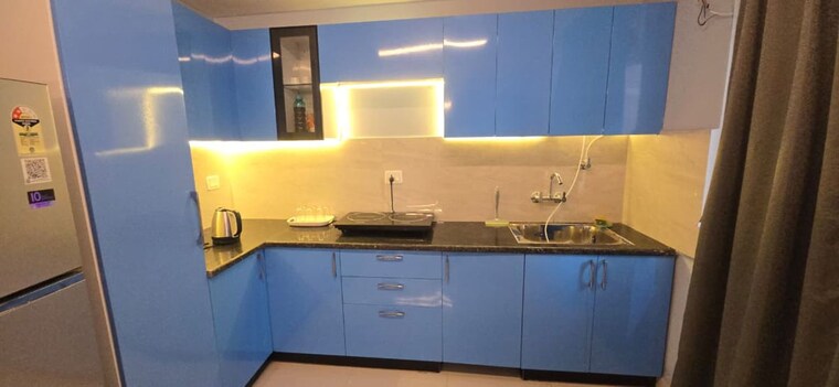 Kitchen, samiah-melrose-avenue 3 Bedroom 1500 Sq.Ft. Apartment In Vrindavan Yojna Lucknow 10517756
