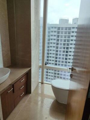 Bathroom in 3 BHK Apartment at Indiabulls Blu, Worli – for Rent