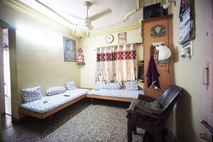 Living Room in 1 BHK Apartment at Chandlodia – for Sale