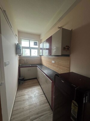 Kitchen in 2 BHK Builder Floor at Prem Nagar – for Rent