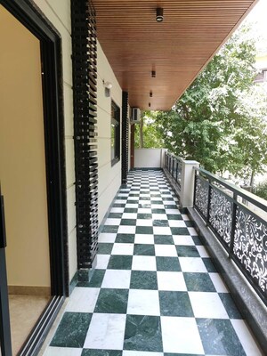 Balcony in 3 BHK Builder Floor at Sector 22 – for Rent