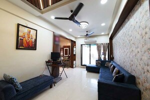 Living Room in 2 BHK Penthouse at Gota – for Sale